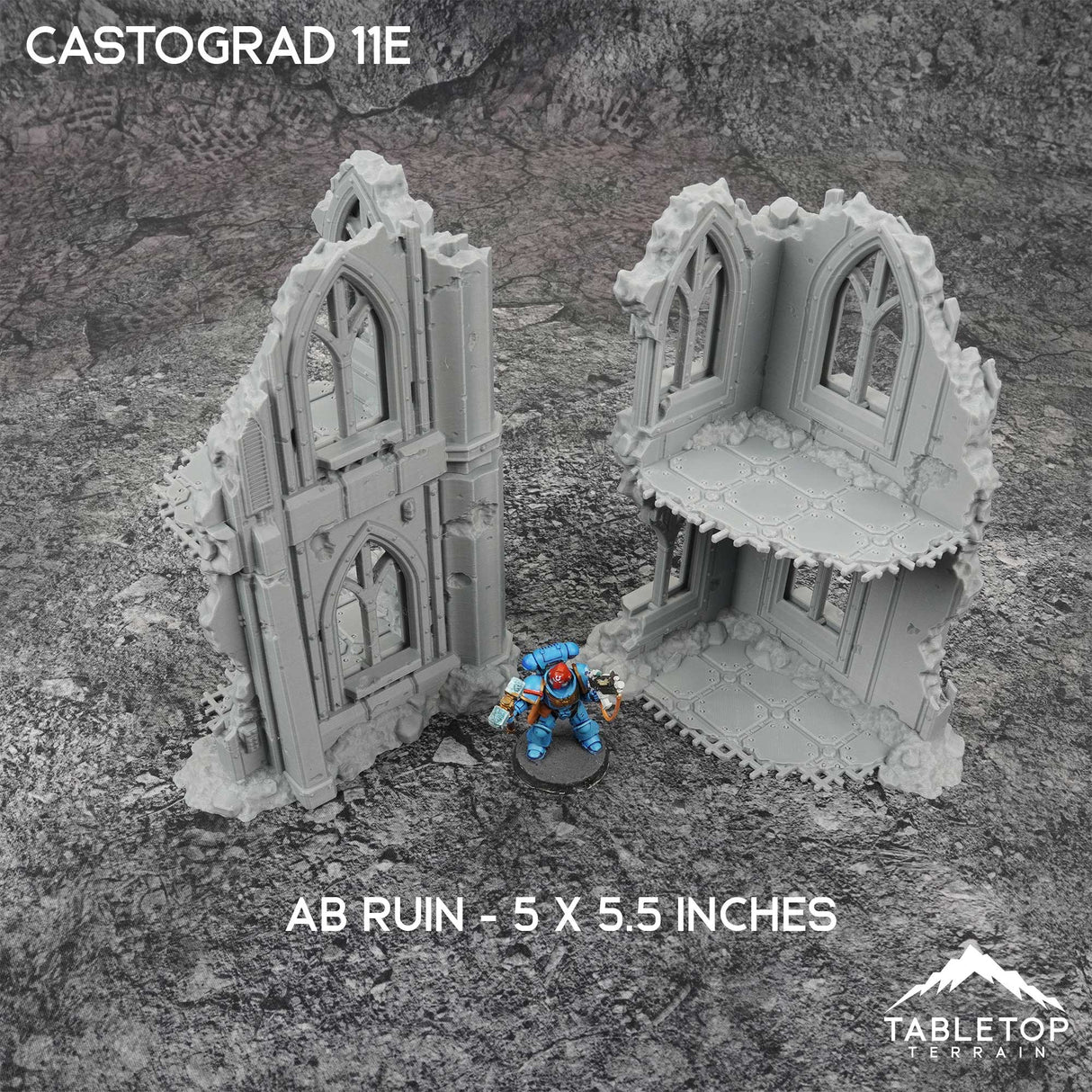 Tabletop Terrain Terrain Castograd 11e Tournament Terrain Set