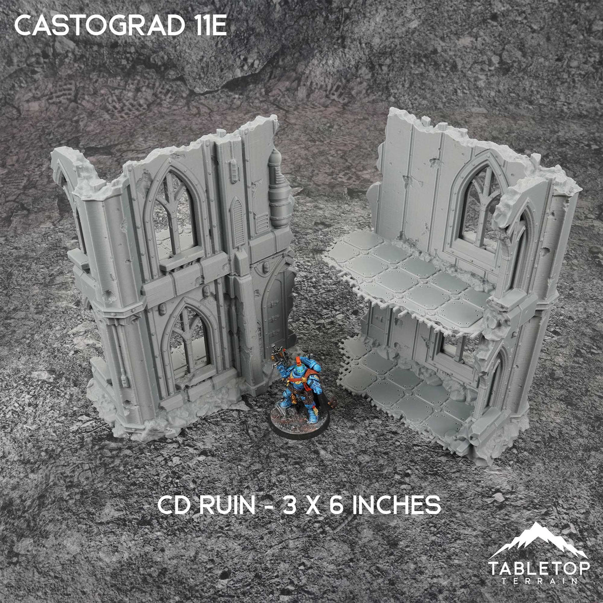 Tabletop Terrain Terrain Castograd 11e Tournament Terrain Set
