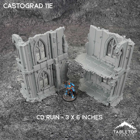 Tabletop Terrain Terrain Castograd 11e Tournament Terrain Set
