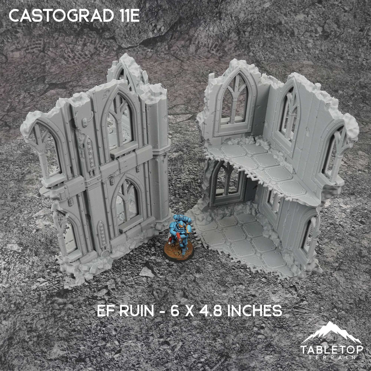 Tabletop Terrain Terrain Castograd 11e Tournament Terrain Set