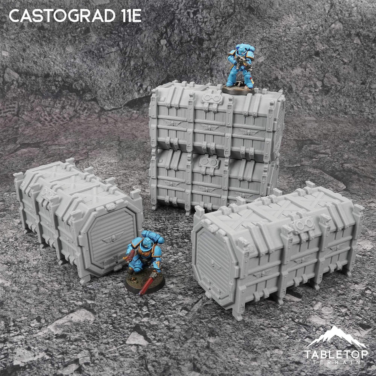 Tabletop Terrain Terrain Castograd 11e Tournament Terrain Set