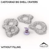 Tabletop Terrain Terrain Castograd Big Shell Craters