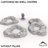 Tabletop Terrain Terrain Castograd Big Shell Craters