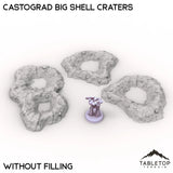 Tabletop Terrain Terrain Castograd Big Shell Craters