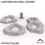 Tabletop Terrain Terrain Castograd Big Shell Craters