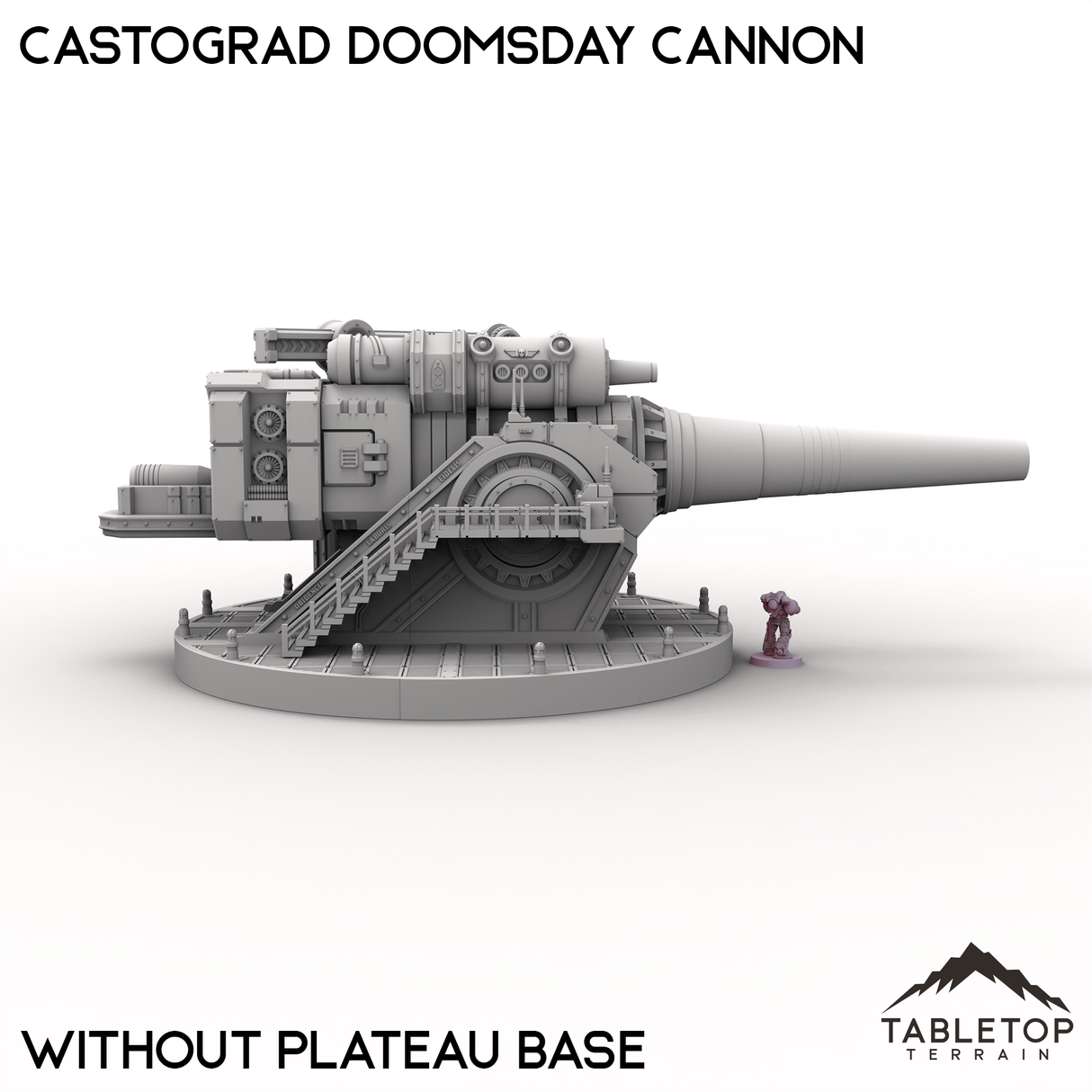 Tabletop Terrain Terrain Castograd Doomsday Cannon