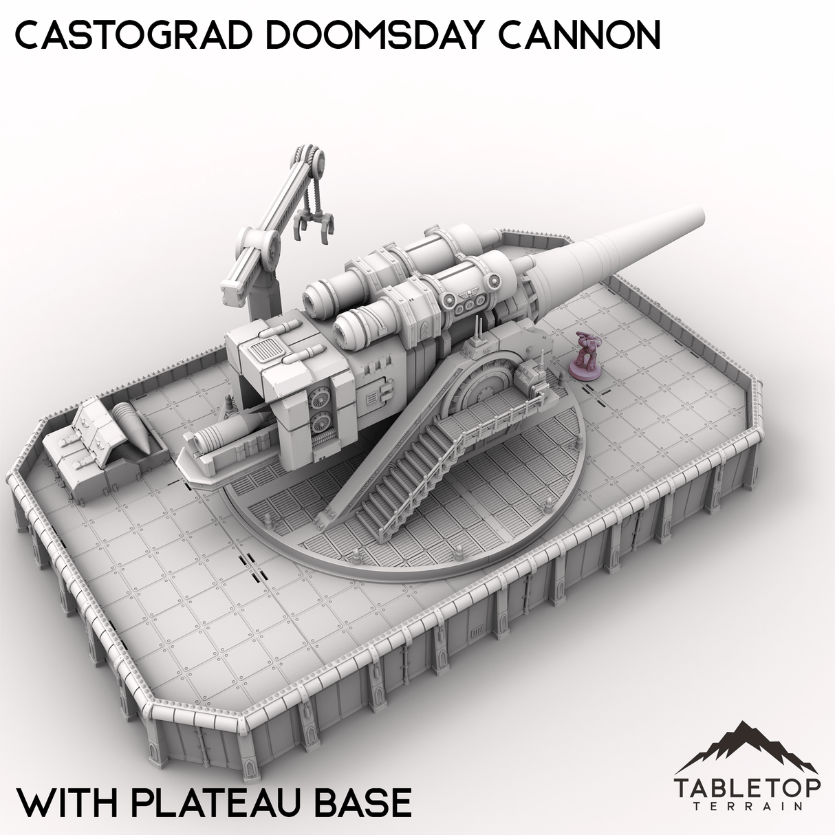 Tabletop Terrain Terrain Castograd Doomsday Cannon