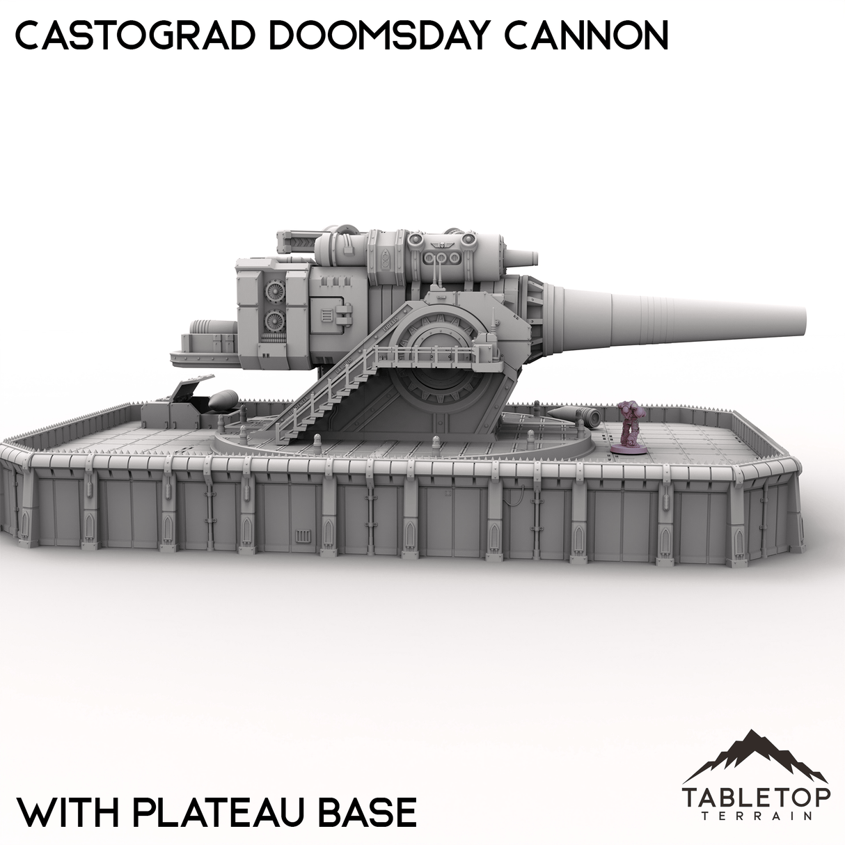Tabletop Terrain Terrain Castograd Doomsday Cannon