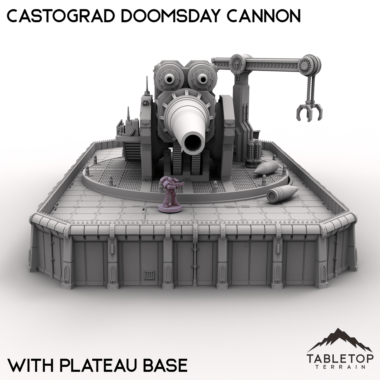 Tabletop Terrain Terrain Castograd Doomsday Cannon