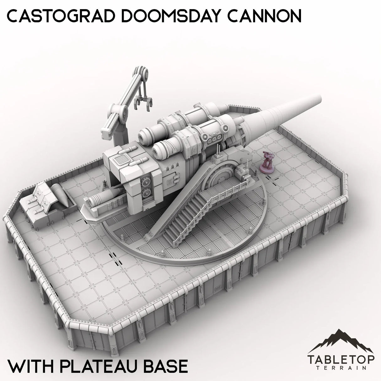 Tabletop Terrain Terrain Castograd Doomsday Cannon