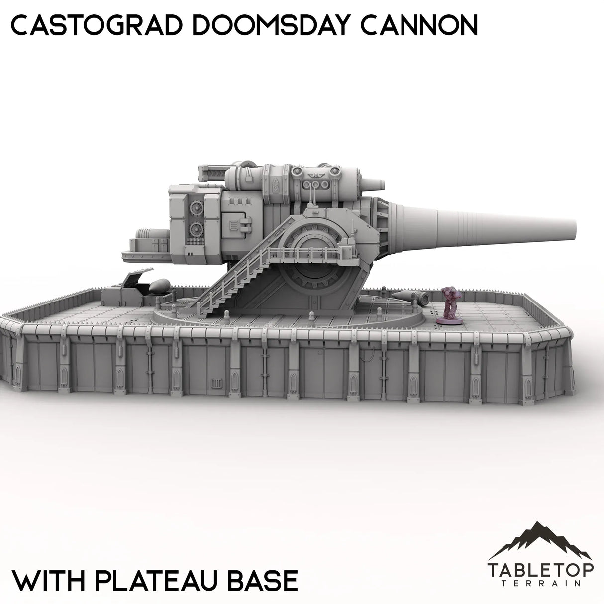 Tabletop Terrain Terrain Castograd Doomsday Cannon