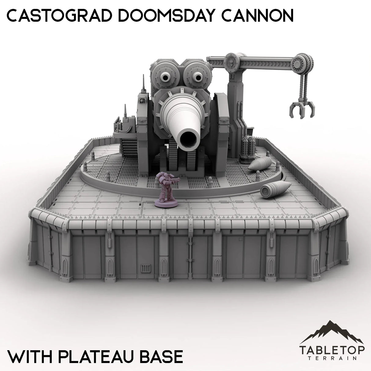 Tabletop Terrain Terrain Castograd Doomsday Cannon