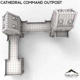 Tabletop Terrain Terrain Cathedral Command Outpost- Caelum Turrim #5