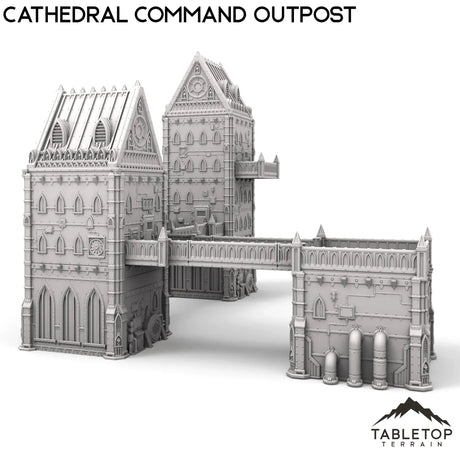 Tabletop Terrain Terrain Cathedral Command Outpost- Caelum Turrim #5