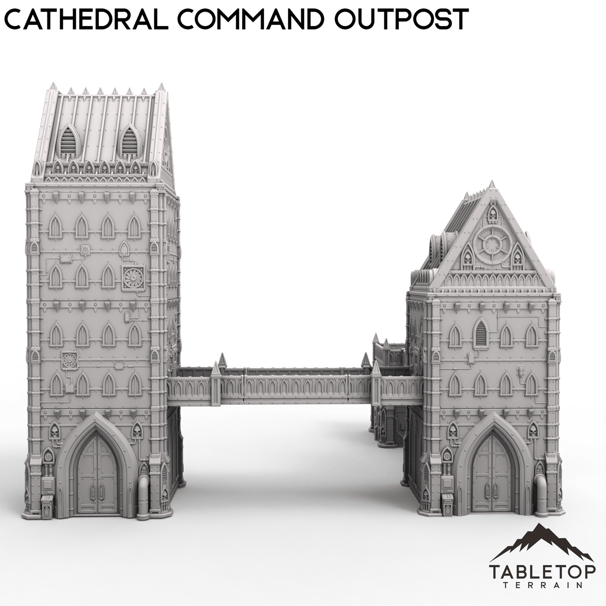 Tabletop Terrain Terrain Cathedral Command Outpost- Caelum Turrim 5