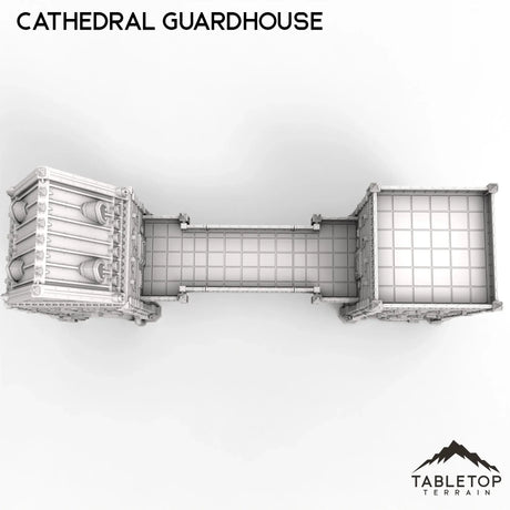 Tabletop Terrain Terrain Cathedral Guardhouse - Caelum Turrim #4