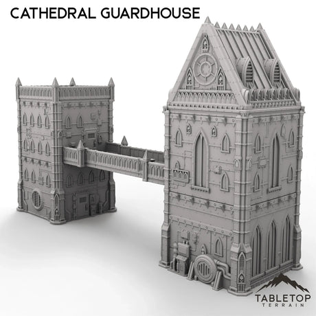 Tabletop Terrain Terrain Cathedral Guardhouse - Caelum Turrim #4