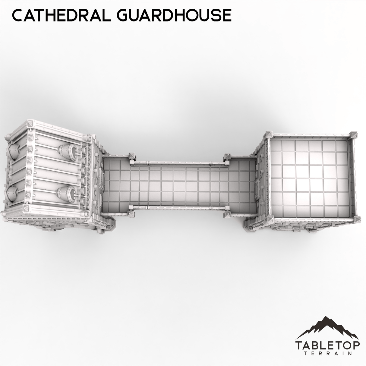 Tabletop Terrain Terrain Cathedral Guardhouse - Caelum Turrim 4