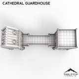 Tabletop Terrain Terrain Cathedral Guardhouse - Caelum Turrim 4