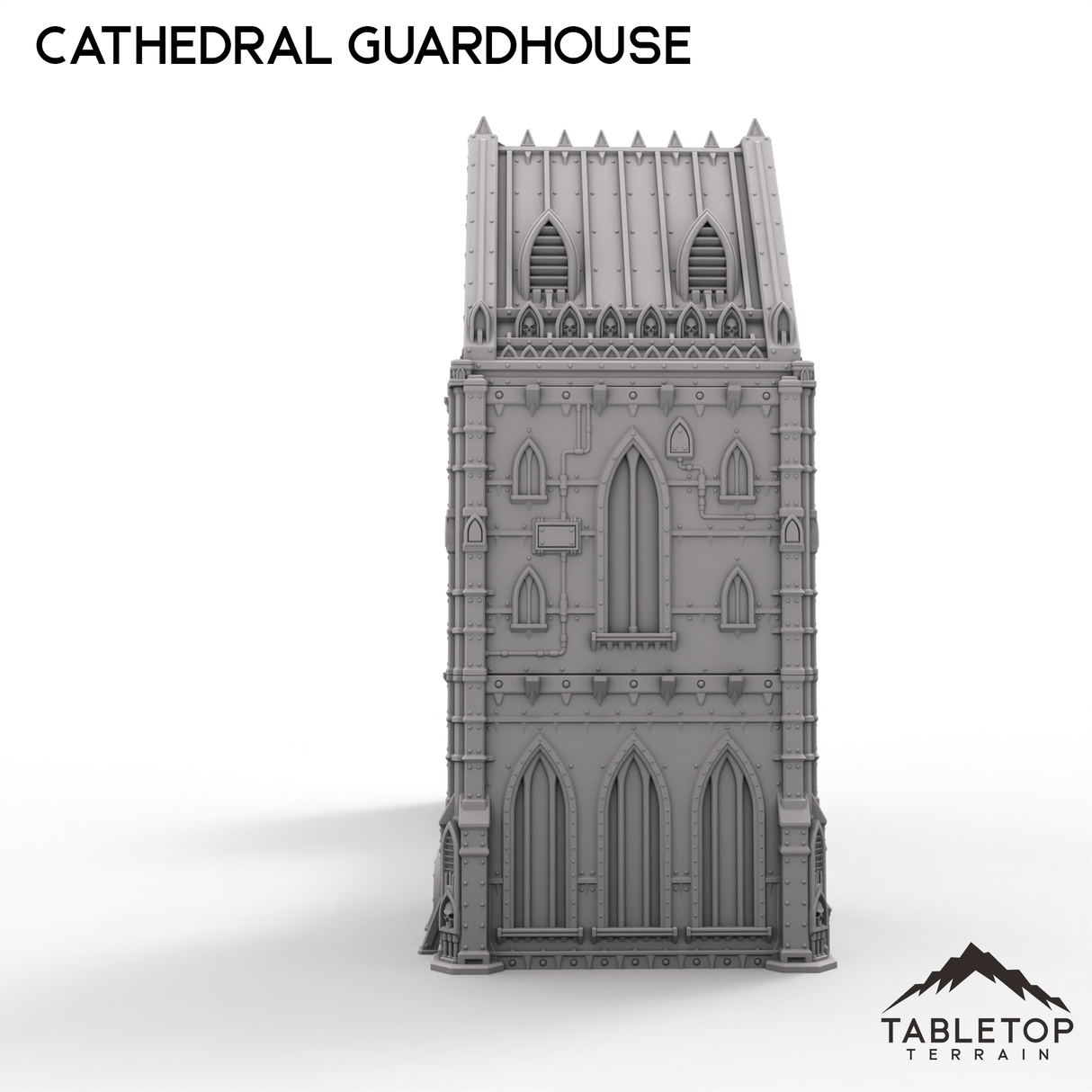 Tabletop Terrain Terrain Cathedral Guardhouse - Caelum Turrim 4