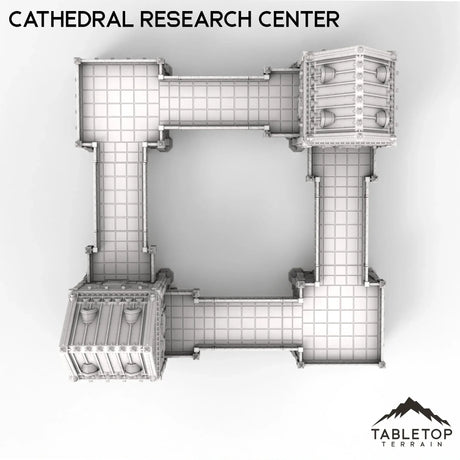 Tabletop Terrain Terrain Cathedral Research Center-Caelum Turrim #2