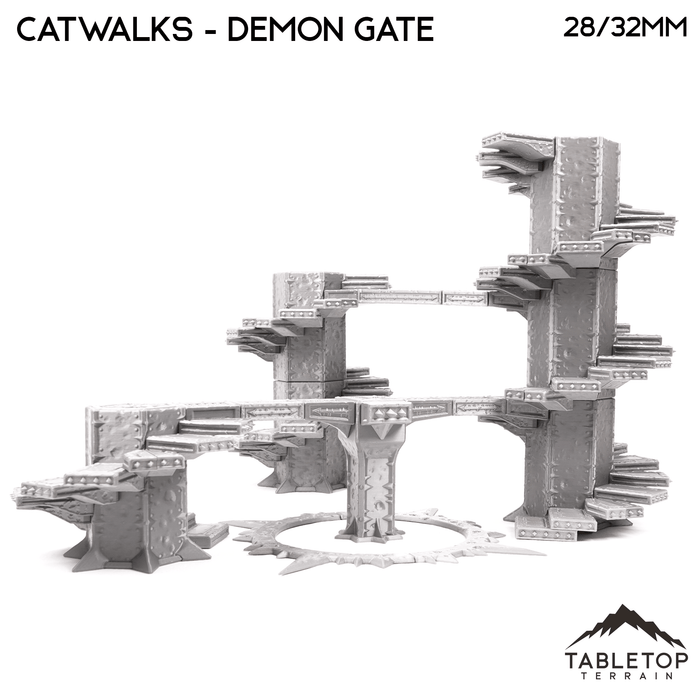 Tabletop Terrain Terrain Catwalks - Demon Gate