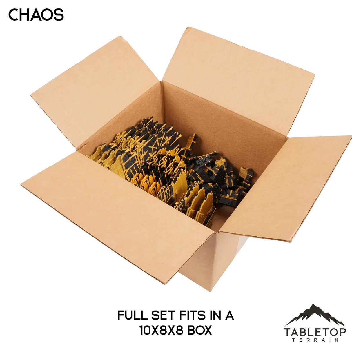 Tabletop Terrain Terrain Chaos Foldable Multicolor 10e Tournament Terrain