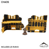 Tabletop Terrain Terrain Chaos Foldable Multicolor 10e Tournament Terrain