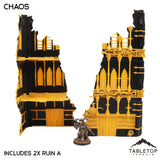 Tabletop Terrain Terrain Chaos Foldable Multicolor 10e Tournament Terrain