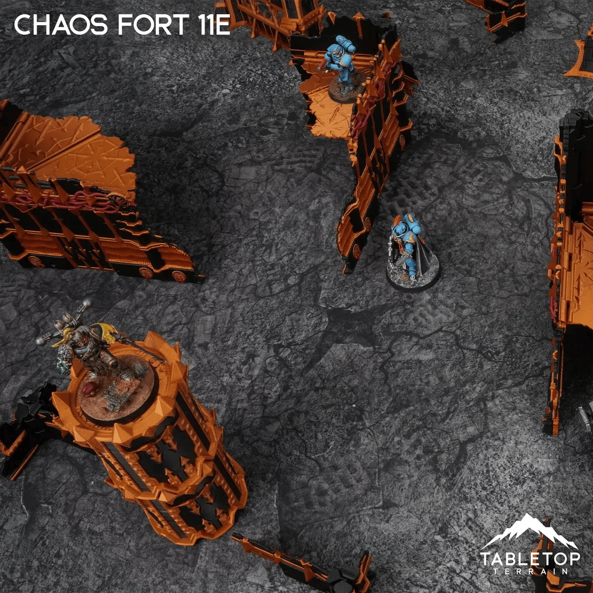 Tabletop Terrain Terrain Chaos Fort 11e Foldable Tournament Terrain