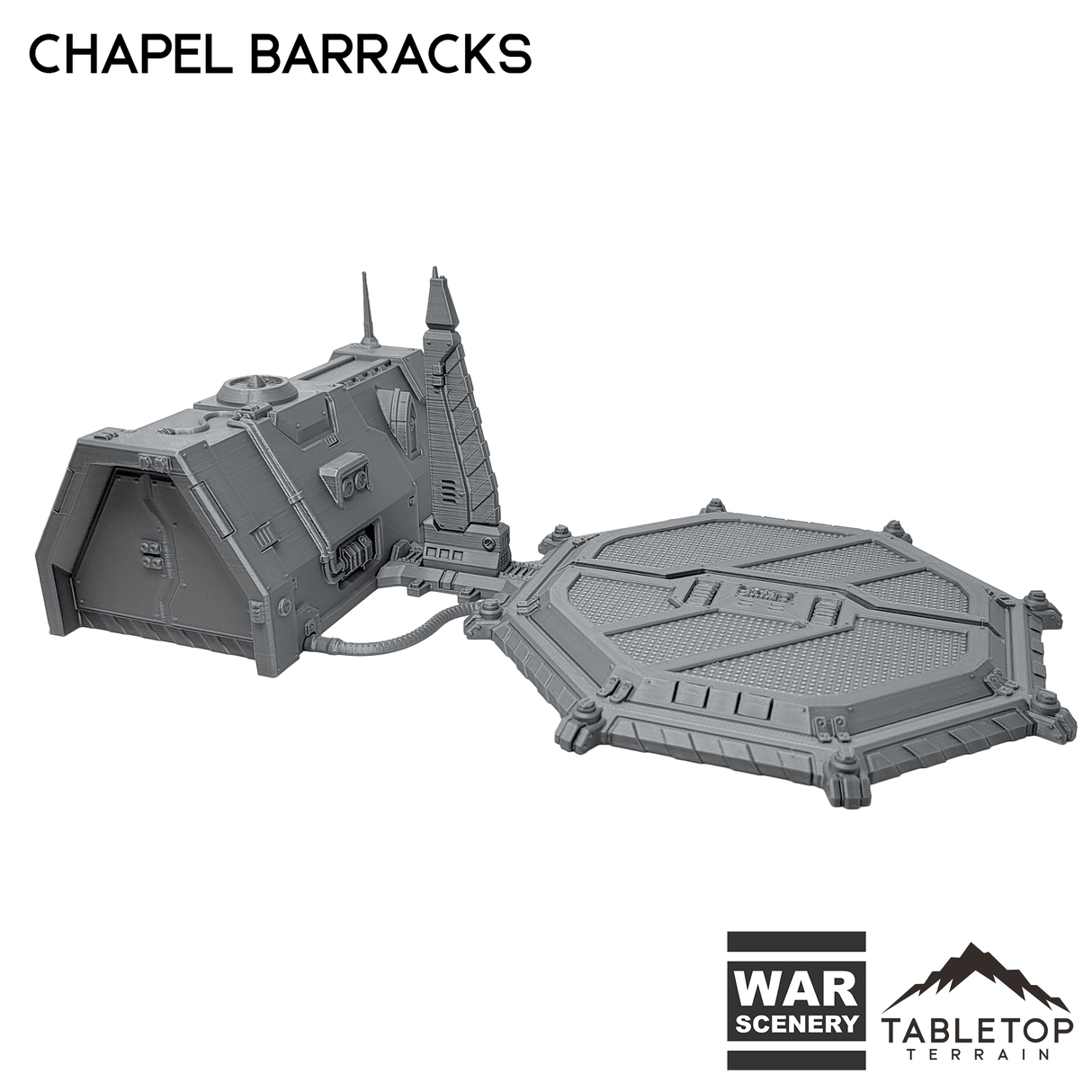 Tabletop Terrain Terrain Chapel Barracks - Chapters Headquarter