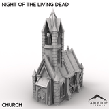 Tabletop Terrain Terrain Church / 32mm Night of the Living Dead