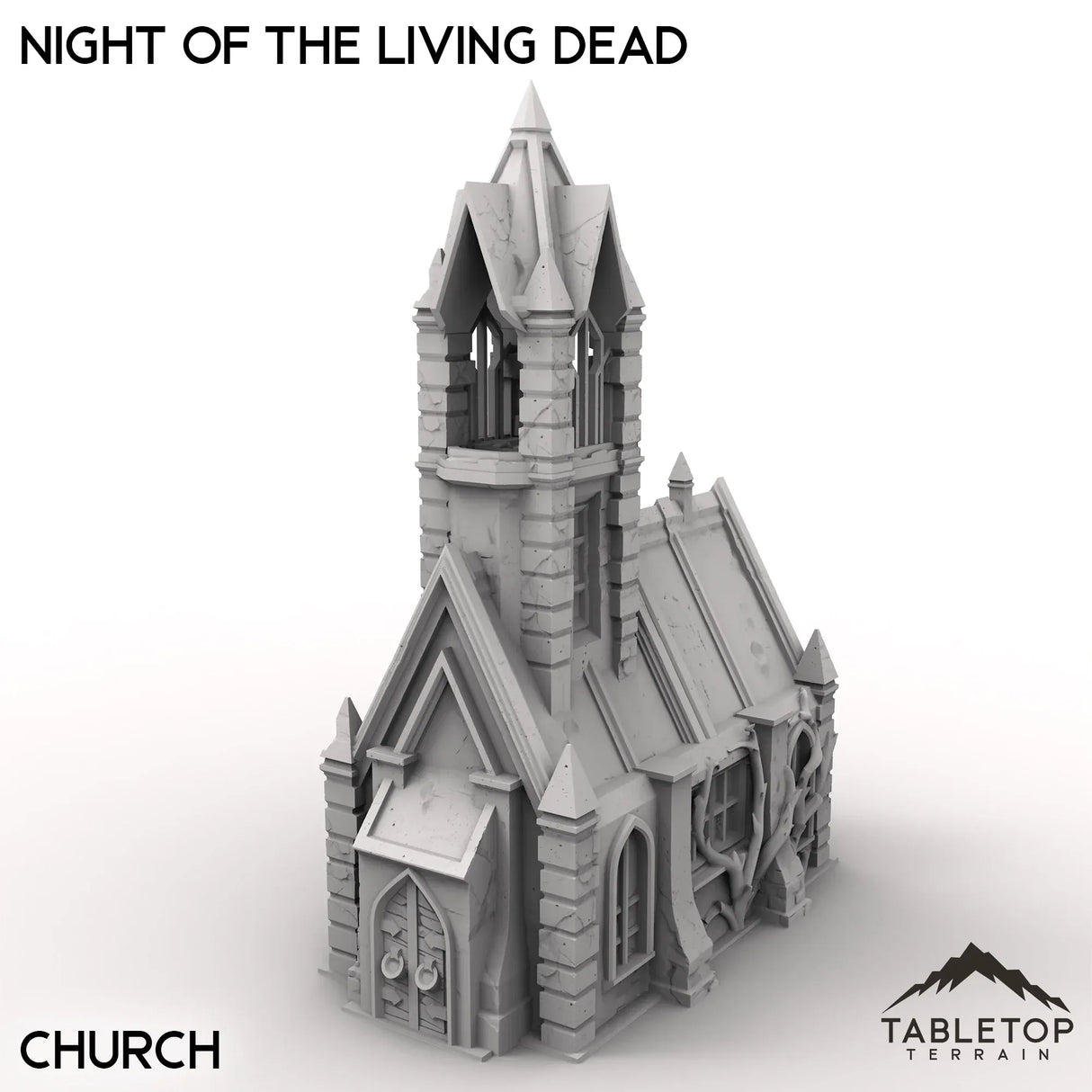 Tabletop Terrain Terrain Church / 32mm Night of the Living Dead