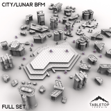 Tabletop Terrain Terrain City/Lunar BFM Full Set HEXTECH City/Lunar BFM - City Map Pack
