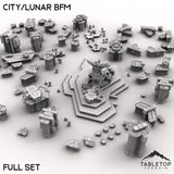 Tabletop Terrain Terrain City/Lunar BFM Full Set HEXTECH City/Lunar BFM - City Map Pack