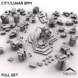 Tabletop Terrain Terrain City/Lunar BFM Full Set HEXTECH City/Lunar BFM - City Map Pack