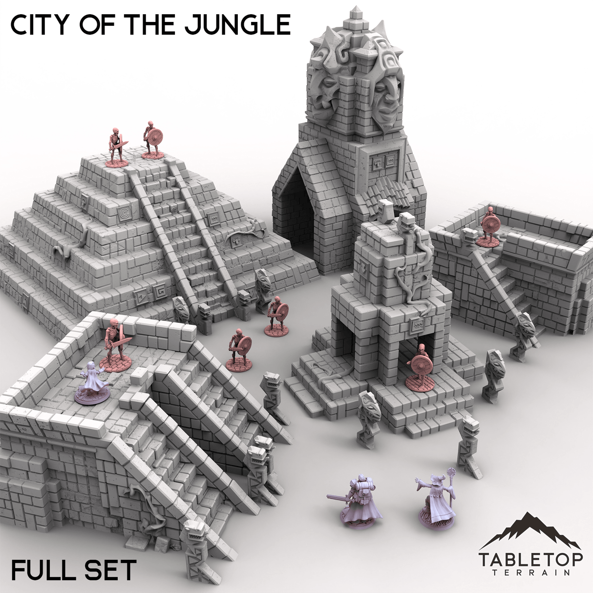 Tabletop Terrain Terrain City of the Jungle