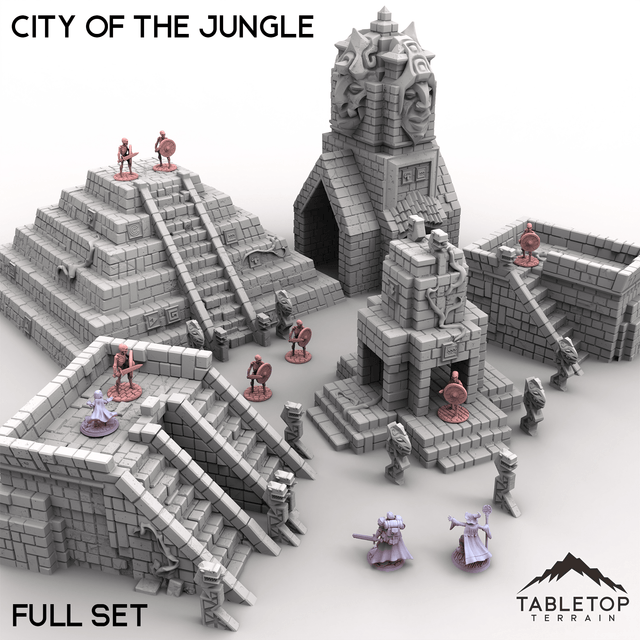 Tabletop Terrain Terrain City of the Jungle