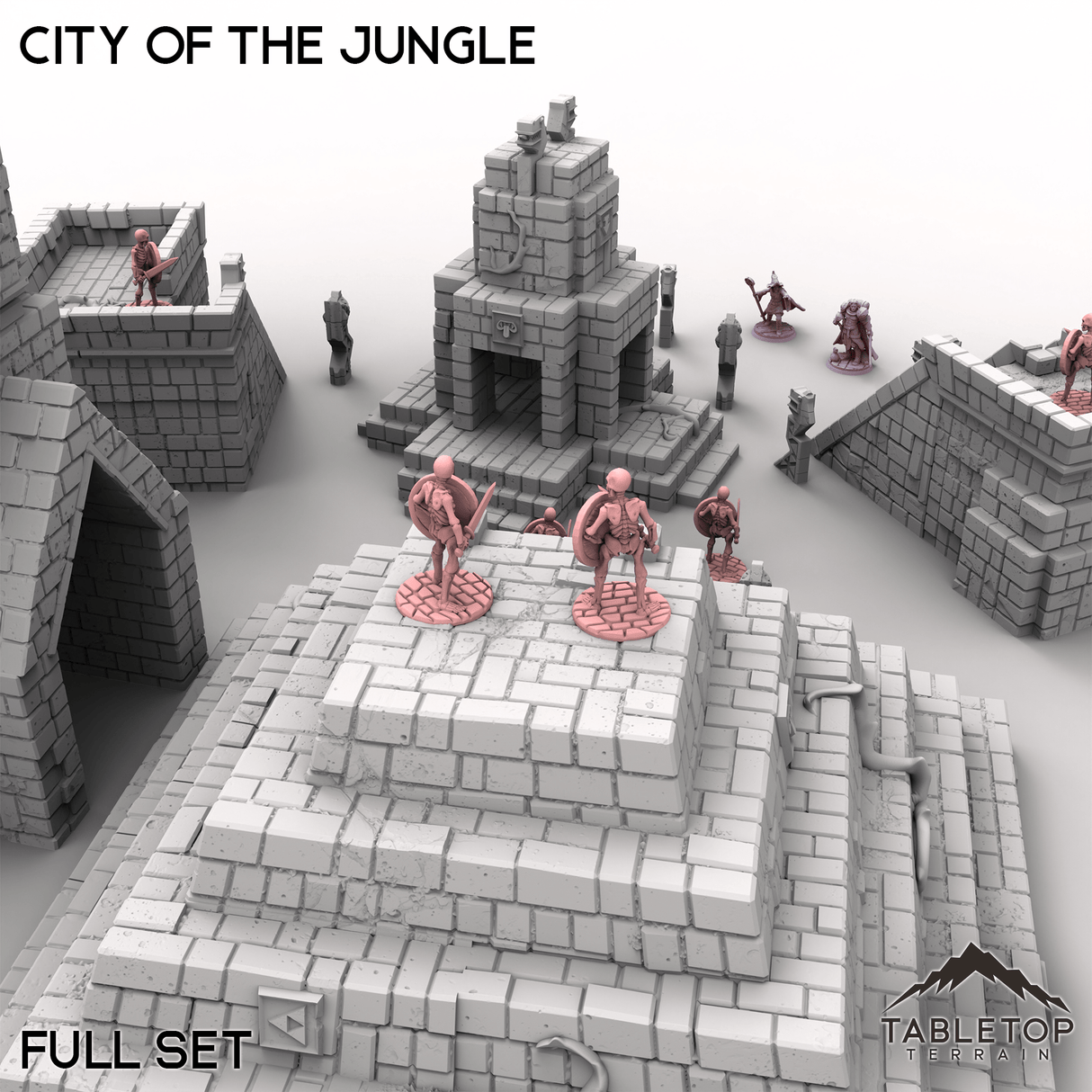 Tabletop Terrain Terrain City of the Jungle