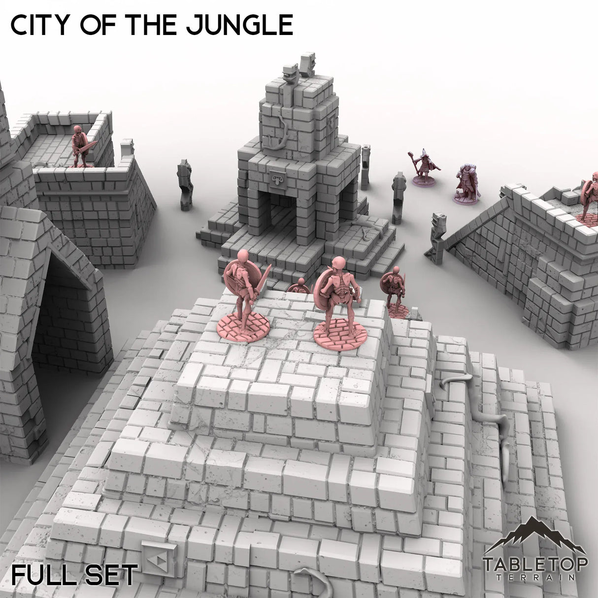 Tabletop Terrain Terrain City of the Jungle