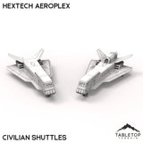 Tabletop Terrain Terrain Civilian Shuttles HEXTECH Aeroplex - 6mm