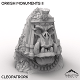 Tabletop Terrain Terrain Cleopatrork / 32mm Orkish Monuments II