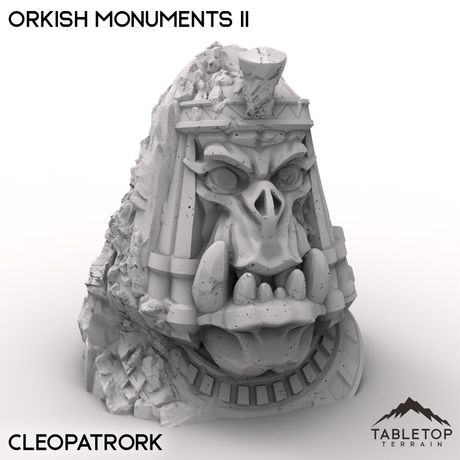 Tabletop Terrain Terrain Cleopatrork / 32mm Orkish Monuments II