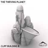 Tabletop Terrain Terrain Cliff Building B / 28/32mm The Thriving Planet