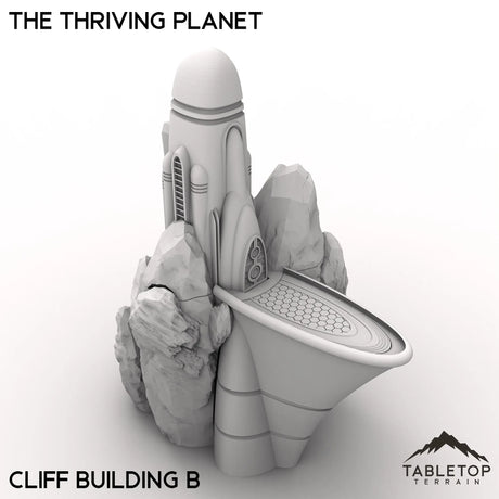 Tabletop Terrain Terrain Cliff Building B / 28/32mm The Thriving Planet