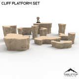 Tabletop Terrain Terrain Cliff Platform Set