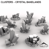 Tabletop Terrain Terrain Clusters - Crystal Bandlands