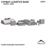 Tabletop Terrain Terrain Combat Logistics Base TechScape - 6-12mm