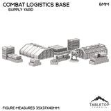Tabletop Terrain Terrain Combat Logistics Base TechScape - 6-12mm