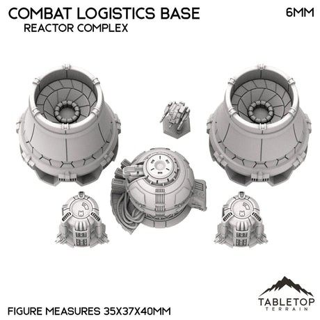 Tabletop Terrain Terrain Combat Logistics Base TechScape - 6-12mm
